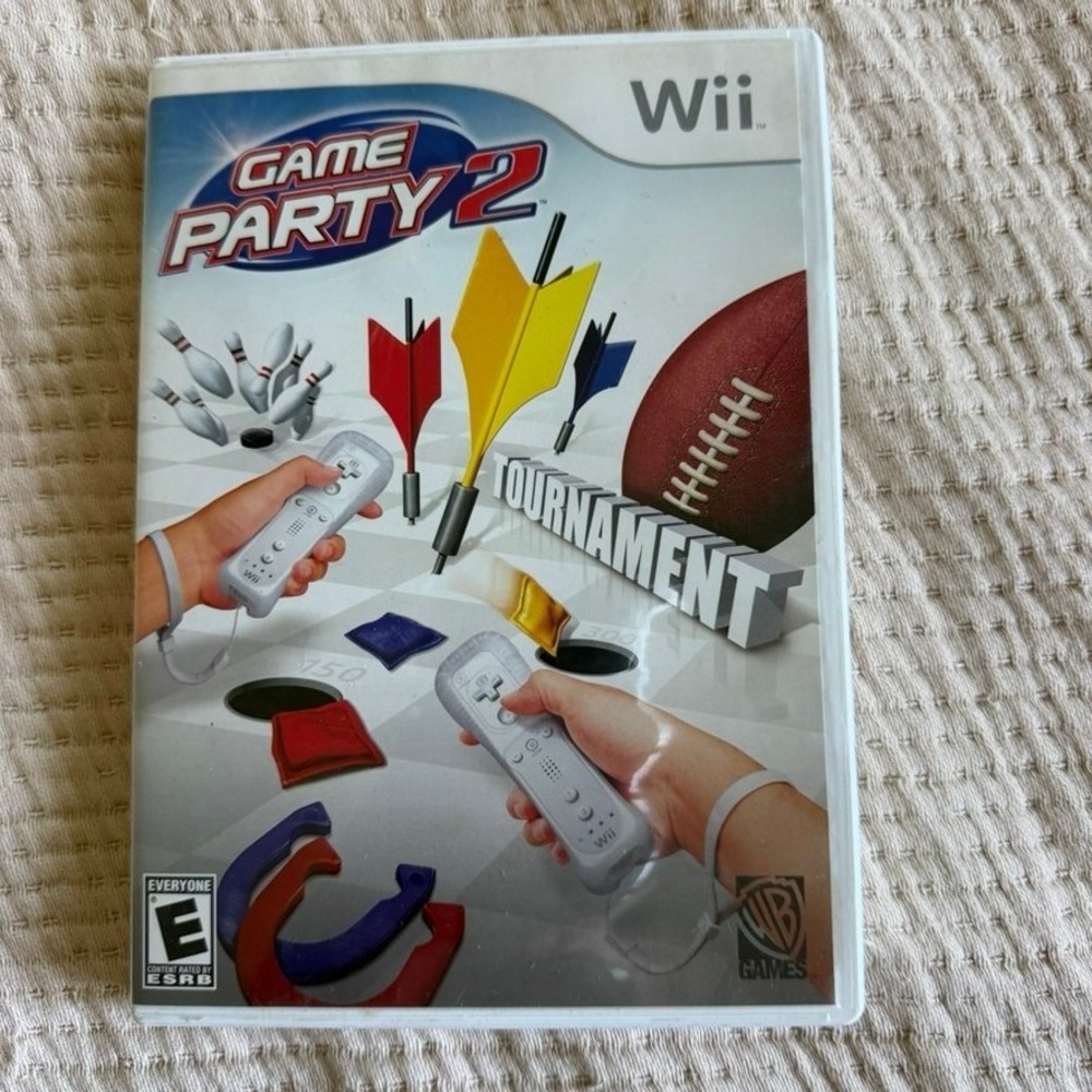 Game Party 2 Nintendo Wii NTSC Manual Included Warner Bros Video Game
